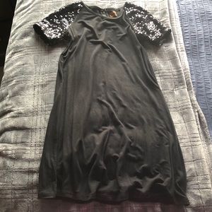 Girls little black dress